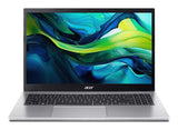 Acer Aspire Go 15 AG15-42P-R3GD AMD Ryzen™ 7 5825U Computer portatile 39,6 cm (15.6") Full HD 16 GB DDR4-SDRAM 512 GB SSD Wi-Fi 6 (802.11ax) Windows 11 Home Argento