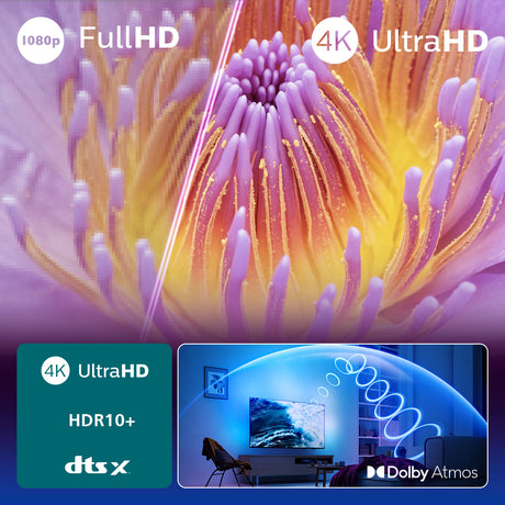 Philips Ambilight TV 43PUS8010 4K UHD LED 108cm 43" Smart TV Dolby Atmos Titan OS