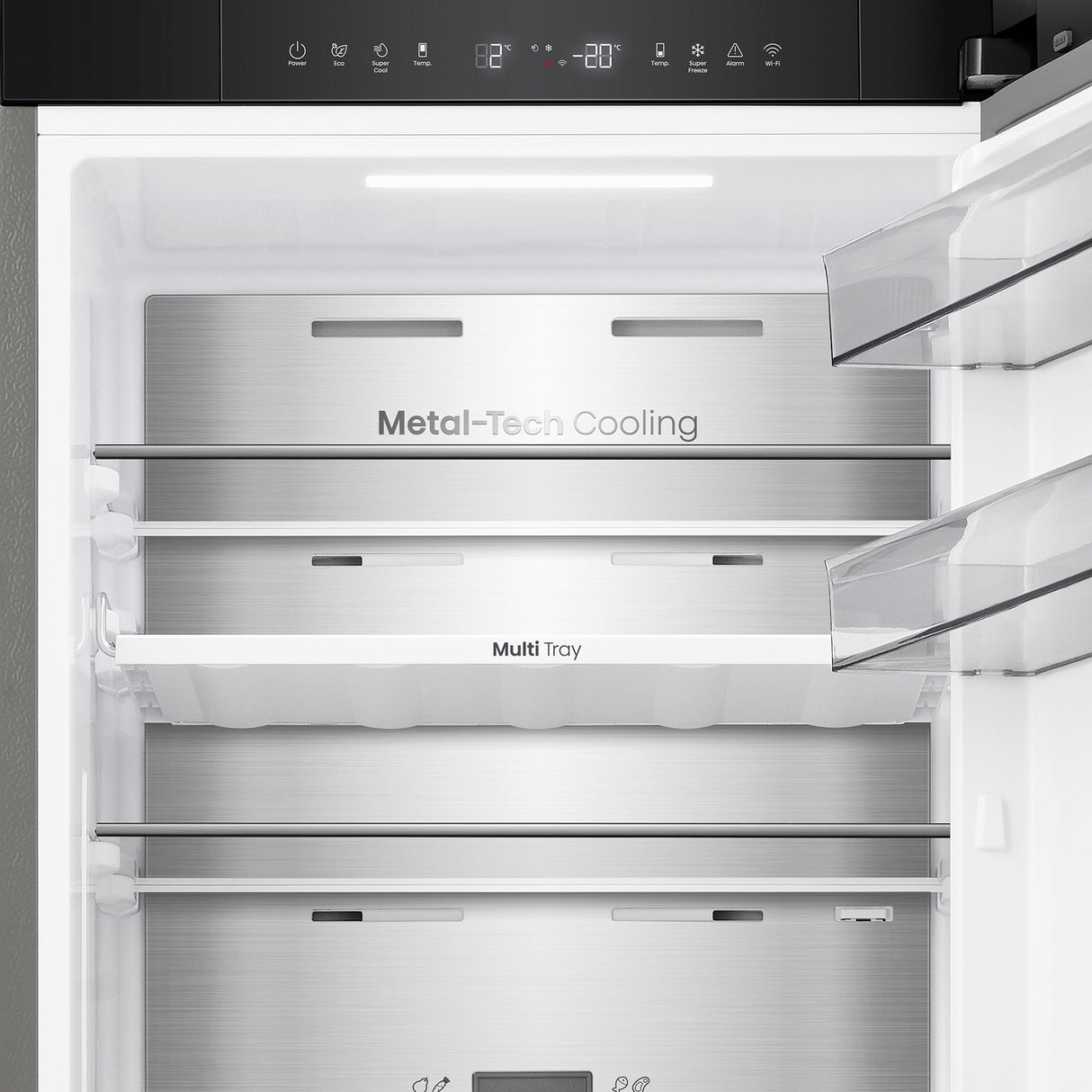 Hisense Frigorifero combinato RB3K330SAIC libera installazione 330L Classe C