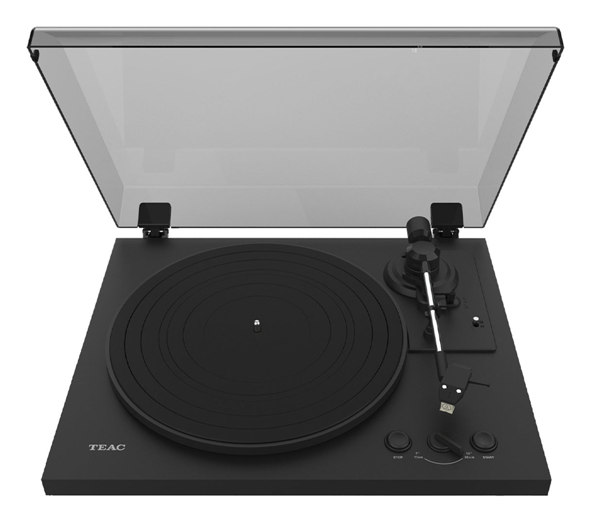 TEAC TN-175-B Giradischi con trasmissione a cinghia Nero Completamente automatico