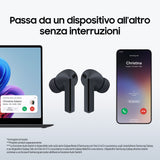 Samsung Galaxy Buds3 FE, Auricolari Wireless, Audio 360, Gemini AI, Black