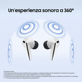Samsung Galaxy Buds3 FE, Auricolari Wireless, Audio 360, Gemini AI, Gray