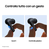 Samsung Galaxy Buds3 FE, Auricolari Wireless, Audio 360, Gemini AI, Gray