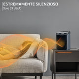 Rowenta Intense Comfort Aqua, Termoventilatore Sicuro in Bagno, Potenza di 2400 W, SO6551F0