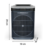 Rowenta Intense Comfort Aqua, Termoventilatore Sicuro in Bagno, Potenza di 2400 W, SO6551F0