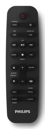 Philips TAM4505M2/12 set audio da casa Microsistema audio per la casa 80 W Nero, Grigio scuro
