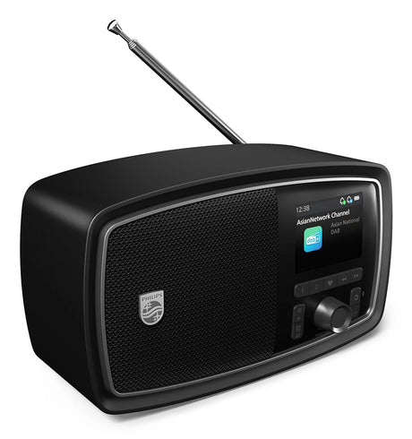 Philips TAV2000DB Portatile Analogico e digitale Nero