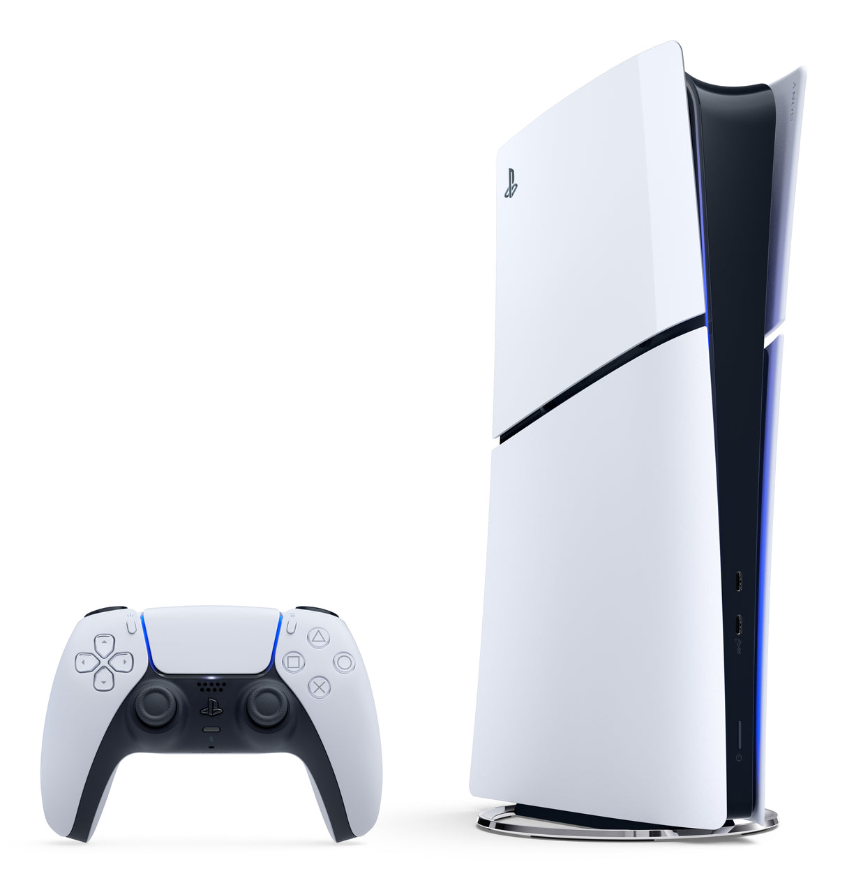 Sony PlayStation 5 Digital Edition 825 GB Wi-Fi Nero, Bianco
