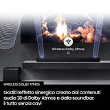 Samsung Soundbar HW-QS700F/ZF, Audio 3.1.2 canali, Wireless Dolby Atmos, 2025