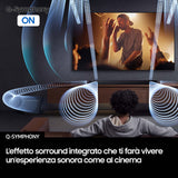 Samsung Soundbar HW-QS700F/ZF, Audio 3.1.2 canali, Wireless Dolby Atmos, 2025
