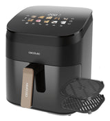 Cecotec Cecofry&Grill Smokin' 6500 Singolo 6,5 L Indipendente 2200 W Friggitrice ad aria calda Nero, Marrone