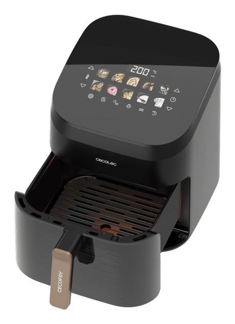 Cecotec Cecofry&Grill Smokin' 6500 Singolo 6,5 L Indipendente 2200 W Friggitrice ad aria calda Nero, Marrone
