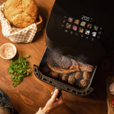 Cecotec Cecofry&Grill Smokin' 6500 Singolo 6,5 L Indipendente 2200 W Friggitrice ad aria calda Nero, Marrone