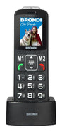 Brondi Amico Flash 5,08 cm (2") Nero Telefono di livello base