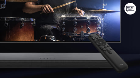 TCL S Soundbar S55H 2.1 canali, Dolby Atmos con Subwoofer integrato, supporto HDMI eARC, Bluetooth, 220W