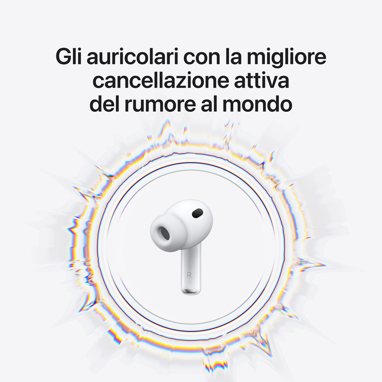 Apple AirPods Pro (terza generazione) AirPods Pro (3rd generation) Auricolare True Wireless Stereo (TWS) In-ear Chiamate/Musica/Sport/Tutti i giorni Bluetooth Bianco
