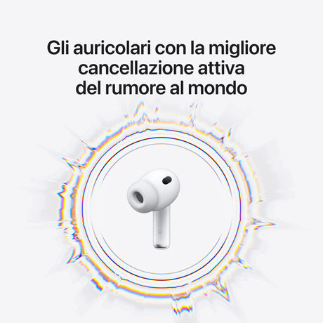 Apple AirPods Pro (terza generazione) AirPods Pro (3rd generation) Auricolare True Wireless Stereo (TWS) In-ear Chiamate/Musica/Sport/Tutti i giorni Bluetooth Bianco