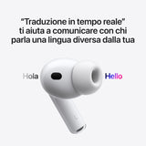 Apple AirPods Pro (terza generazione) AirPods Pro (3rd generation) Auricolare True Wireless Stereo (TWS) In-ear Chiamate/Musica/Sport/Tutti i giorni Bluetooth Bianco