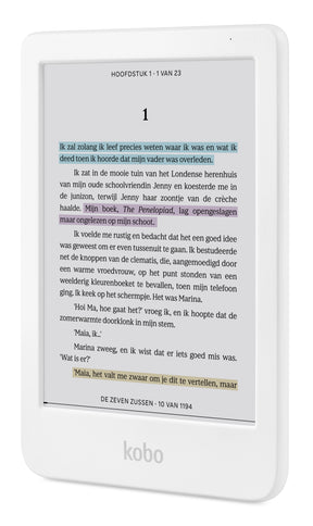 Kobo Clara Colour lettore e-book Touch screen 16 GB Wi-Fi Bianco