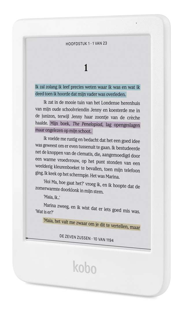 Kobo Clara Colour lettore e-book Touch screen 16 GB Wi-Fi Bianco