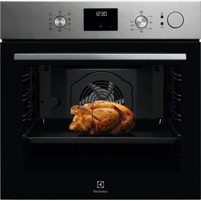 Electrolux EOC3S44TX2 forno 72 L Nero, Acciaio inox