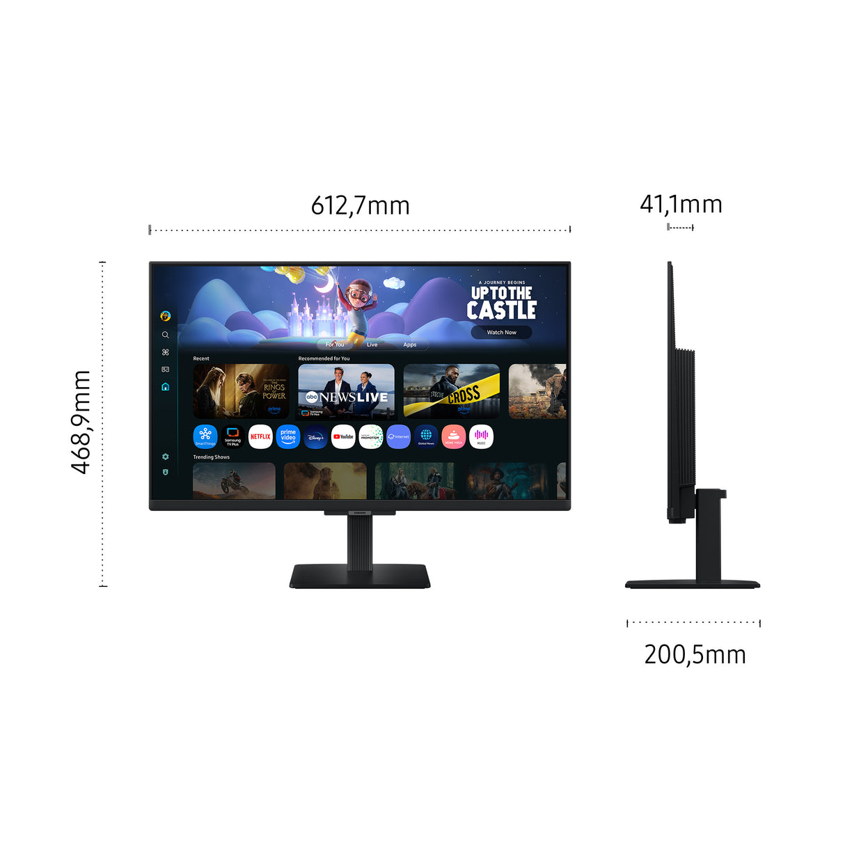 Samsung M5 Smart Monitor - M50F da 27" Full HD Flat