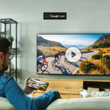 Thomson Q70 Series Smart MiniLED TV 55; Google TV; 3840 x 2160 (4K UHD), 1500000:1, LED, 144 Hz, DVB-T/T2/C/S/S2, HDR10, Wi-Fi, Bluetooth, LAN, HDMI 4 (2.1), USB 2 (2.0) + 1 (3.0), Central Stand, Black 139,7 cm (55") 4K Ultra HD Smart TV Nero 1000 cd/m²