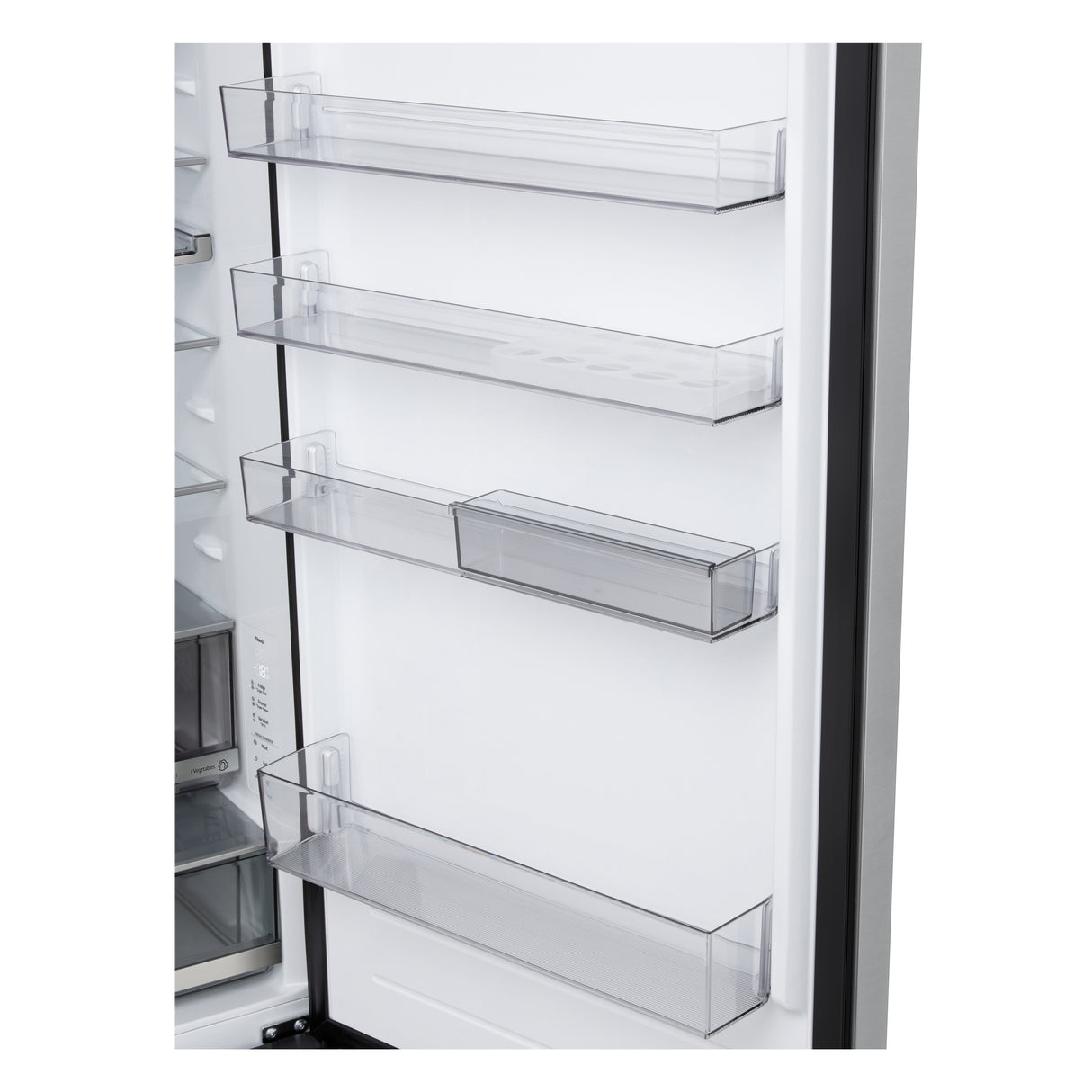 LG GBBW322CPY Frigorifero combinato Fit & Max 70cm, Classe C, 465L, AI Fresh, Prime Silver