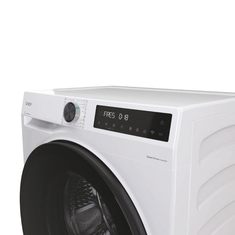 Candy ProWash 550, Lavatrice Slim 7 KG, 20% più efficente della classe A, 1400 giri, Bianco, Inverter, Vapore, Wi-Fi, Smart Wash, BP 47SBL8-S