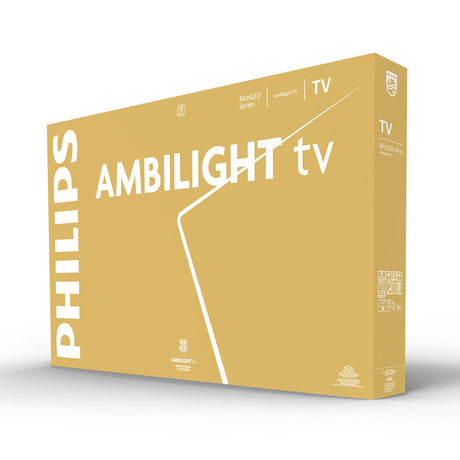 Philips Ambilight TV 55MLED920 4K QD MiniLED 139cm 55" Smart TV Dolby Vision and Dolby Atmos Titan OS