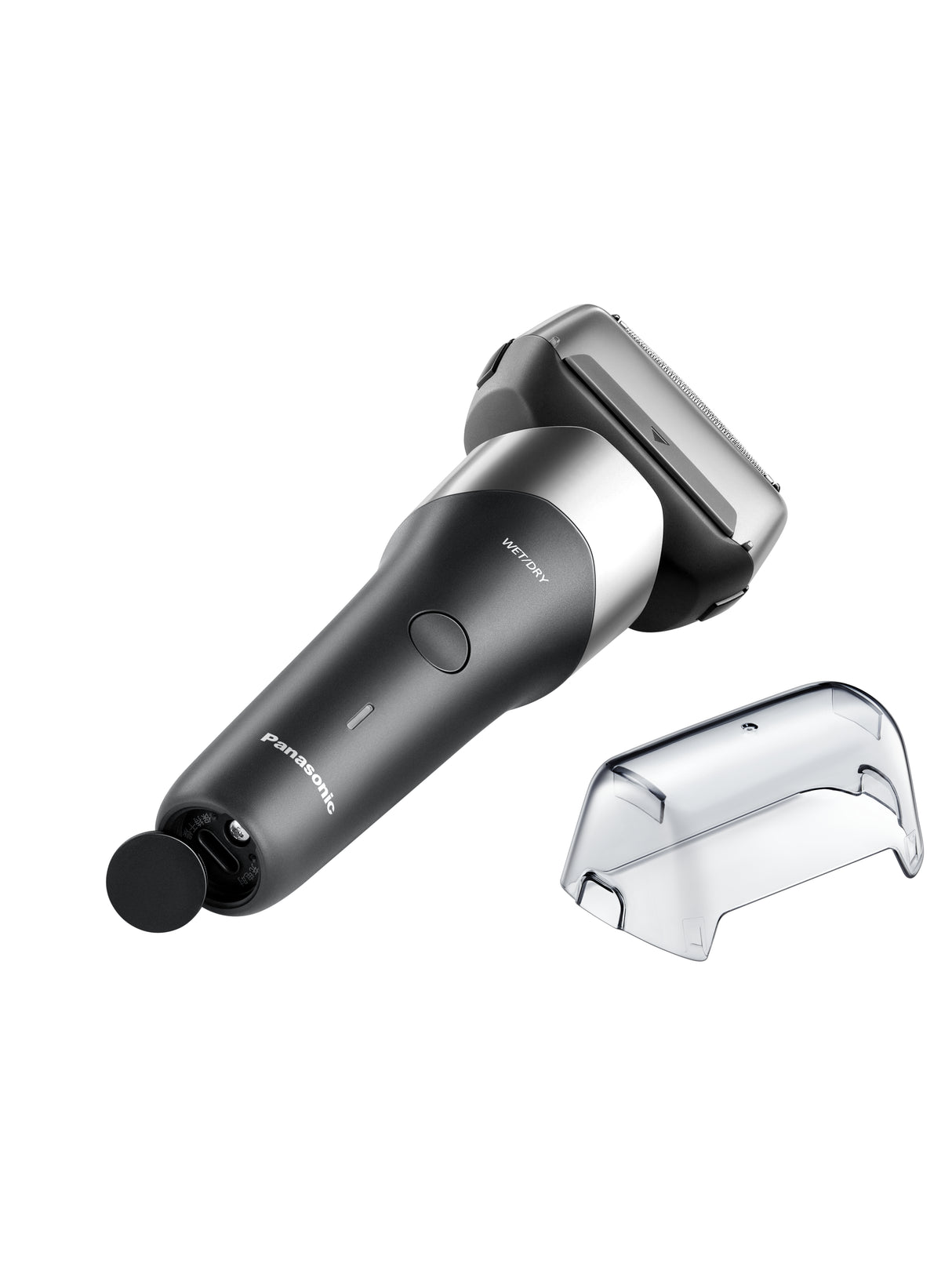 Panasonic ES-RM3FXK503, Rasoio 3 lame, Wet&Dry, USB-C, sistema di pulizia easy cleaner