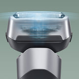 Panasonic ES-RM3FXK503, Rasoio 3 lame, Wet&Dry, USB-C, sistema di pulizia easy cleaner