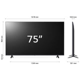LG UHD 75'' Serie UR78 75UR78006LK, TV 4K, 3 HDMI, SMART TV 2023