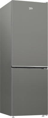 Beko B5RCNA345HG2 frigorifero con congelatore Libera installazione 301 L Grigio, Metallico