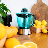 Cecotec 03351 spremiagrumi Estrattore di succo 40 W Nero, Blu, Acciaio inox