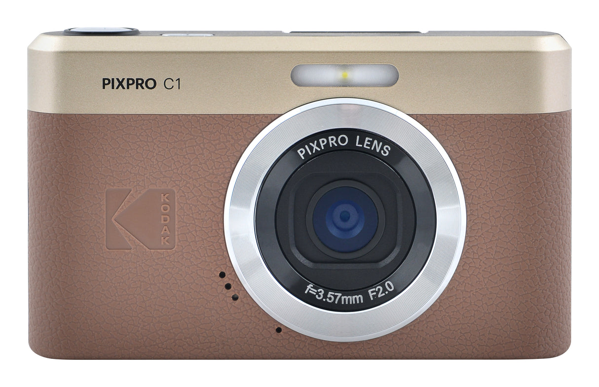 Kodak PIXPRO C1BN fotocamera digitale 1/3" Fotocamera compatta 13 MP CMOS 4160 x 3120 Pixel Marrone