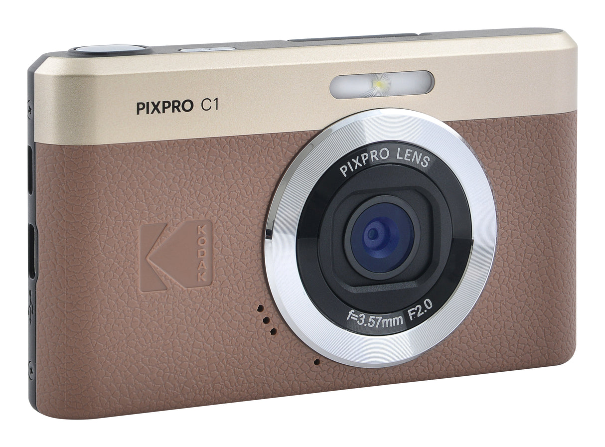 Kodak PIXPRO C1BN fotocamera digitale 1/3" Fotocamera compatta 13 MP CMOS 4160 x 3120 Pixel Marrone