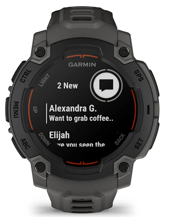 Garmin Instinct E 2,29 cm (0.9") MIP 45 mm Digitale 176 x 176 Pixel Nero GPS (satellitare)