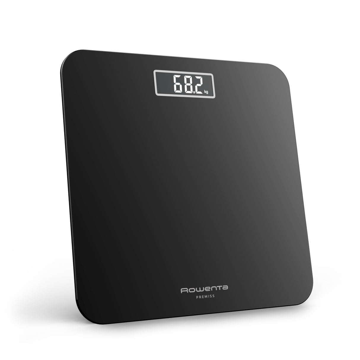 Rowenta Premiss 2.0, Bilancia da Bagno, Display LCD Facile da Leggere, Nero, BS1800