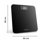 Rowenta Premiss 2.0, Bilancia da Bagno, Display LCD Facile da Leggere, Nero, BS1800