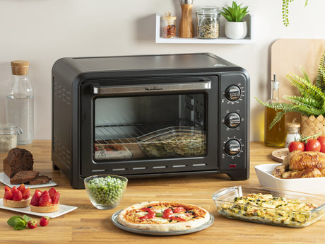 Moulinex OX4648 Optimo Forno Elettrico con Capacità di 33 L, Potenza 1600 W 53.6x37.7x33.4cm