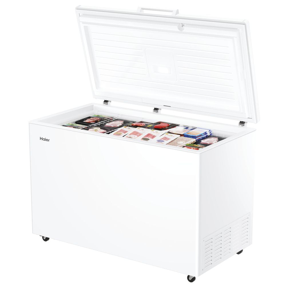Haier HCE420E Congelatore a pozzo Libera installazione 418 L Bianco
