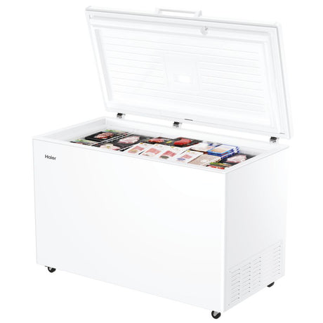 Haier HCE420E Congelatore a pozzo Libera installazione 418 L Bianco