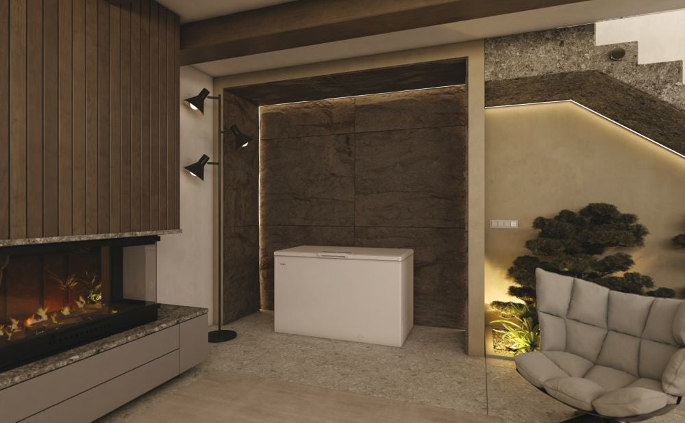 Haier HCE420E Congelatore a pozzo Libera installazione 418 L Bianco