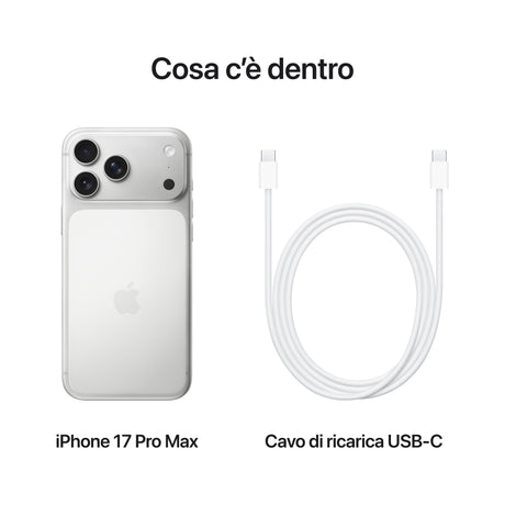 Apple iPhone 17 Pro Max 256GB Argento