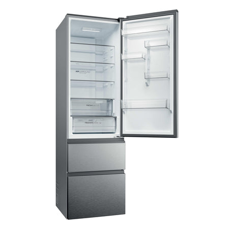 Haier 3D 60 Serie 3 HTR3620CNMG Libera installazione 414 L Argento