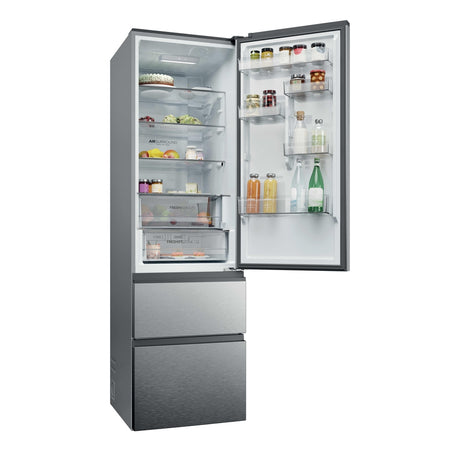 Haier 3D 60 Serie 3 HTR3620CNMG Libera installazione 414 L Argento