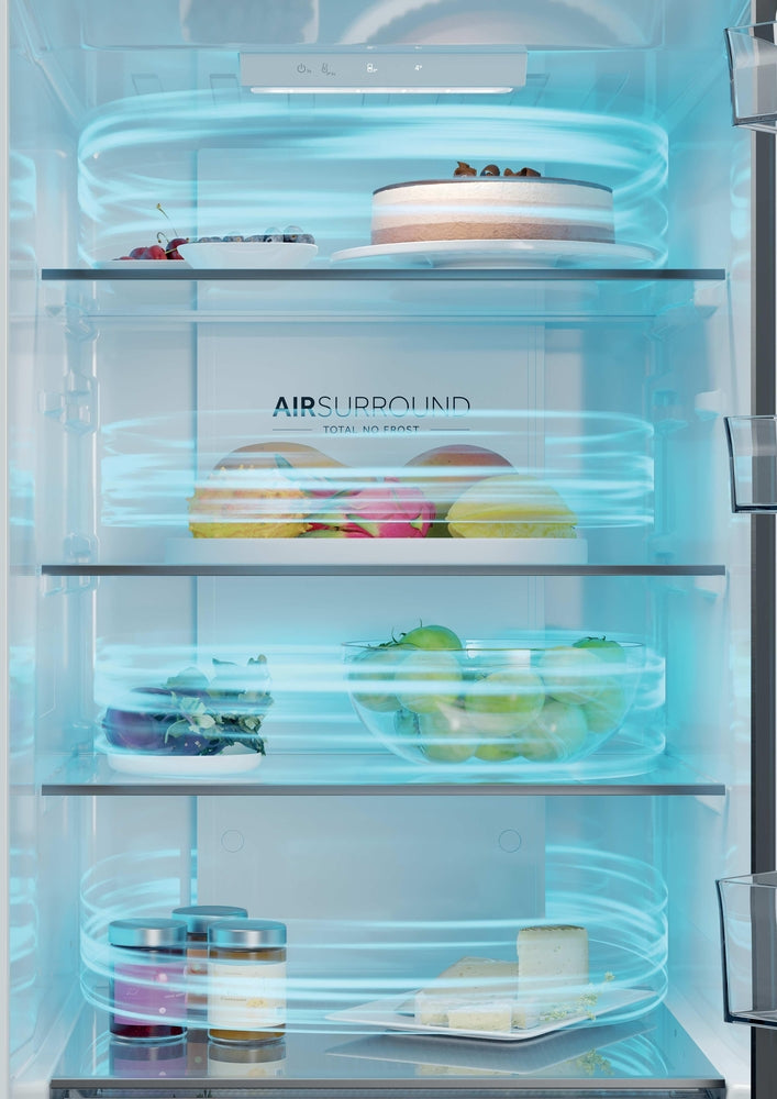 Haier HDPR1618ANPD Libera installazione 355 L Acciaio inox