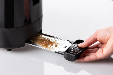 Ariete 159 Toastime - Tostapane con Pinze per 2 fette di pane - 9 Gradi di Doratura - 700 Watt - Nero