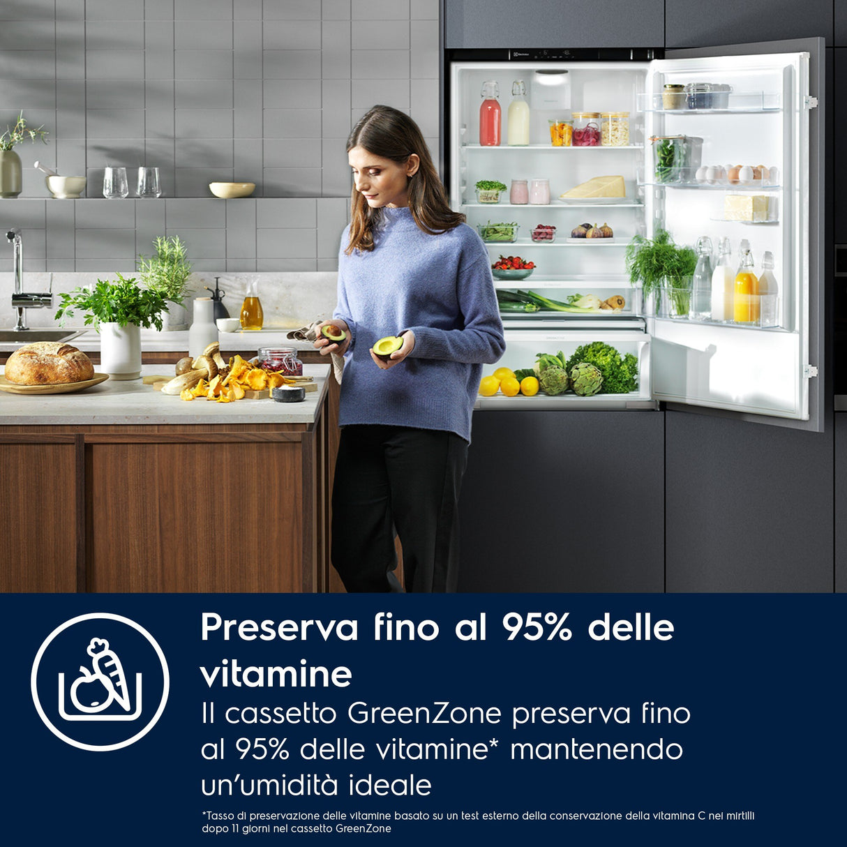 Electrolux ENG7TE75S Frigocongelatore Serie 700 GreenZone 710/696 188,4 cm